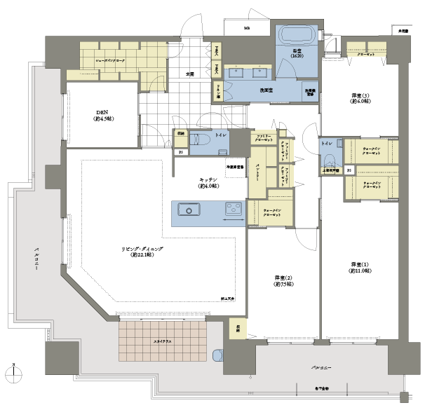 142-Fタイプ間取り図